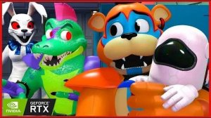 AMONG US 3D — ЗНАКОМСТВО С ФРЕДДИ! | Among Us/FNaF — Анимации на русском