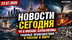 НОВОСТИ СЕГОДНЯ 23.07.2026 | ЧП в Москве, катаклизмы, главные происшествия в России и мире