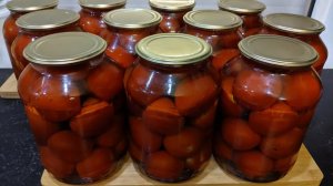 Этот рецепт покорил миллионы простотой и вкусом! Без зелени и пряностей! Помидоры БОМБА! Попробуйте!