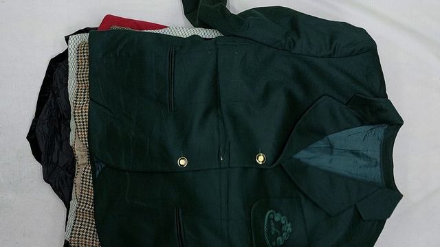 Пиджаки женские зимние  секонд оптом 11 пак