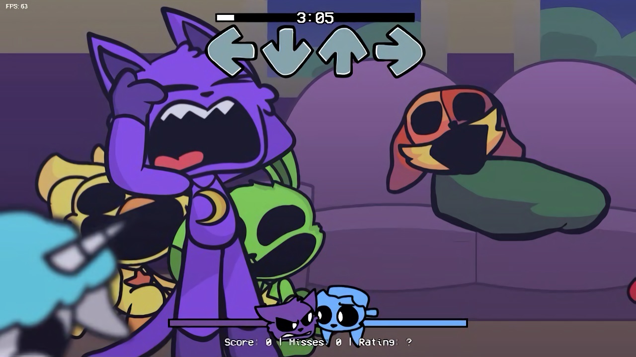 FNF ПРОТИВ CATNAP V2 — POPPY PLAYTIME ГЛАВА 3 | SLEEP WELL МАШАП (2025 EDITION) + BABA CHOPS MOD смотреть онлайн
