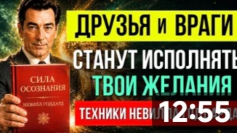 НЕВИЛЛ ГОДДАРД꞉ «ЛЮДИ БУДУТ ИСПОЛНЯТЬ ТВОЮ ВОЛЮ НЕ ЗНАЯ ОБ ЭТОМ» | Закон Предположения