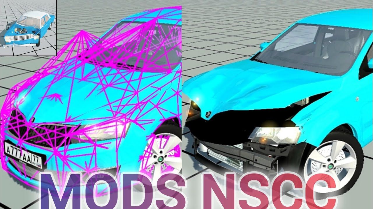 MOD NOT SIMPLE CAR CRASH: SKODA RAPID