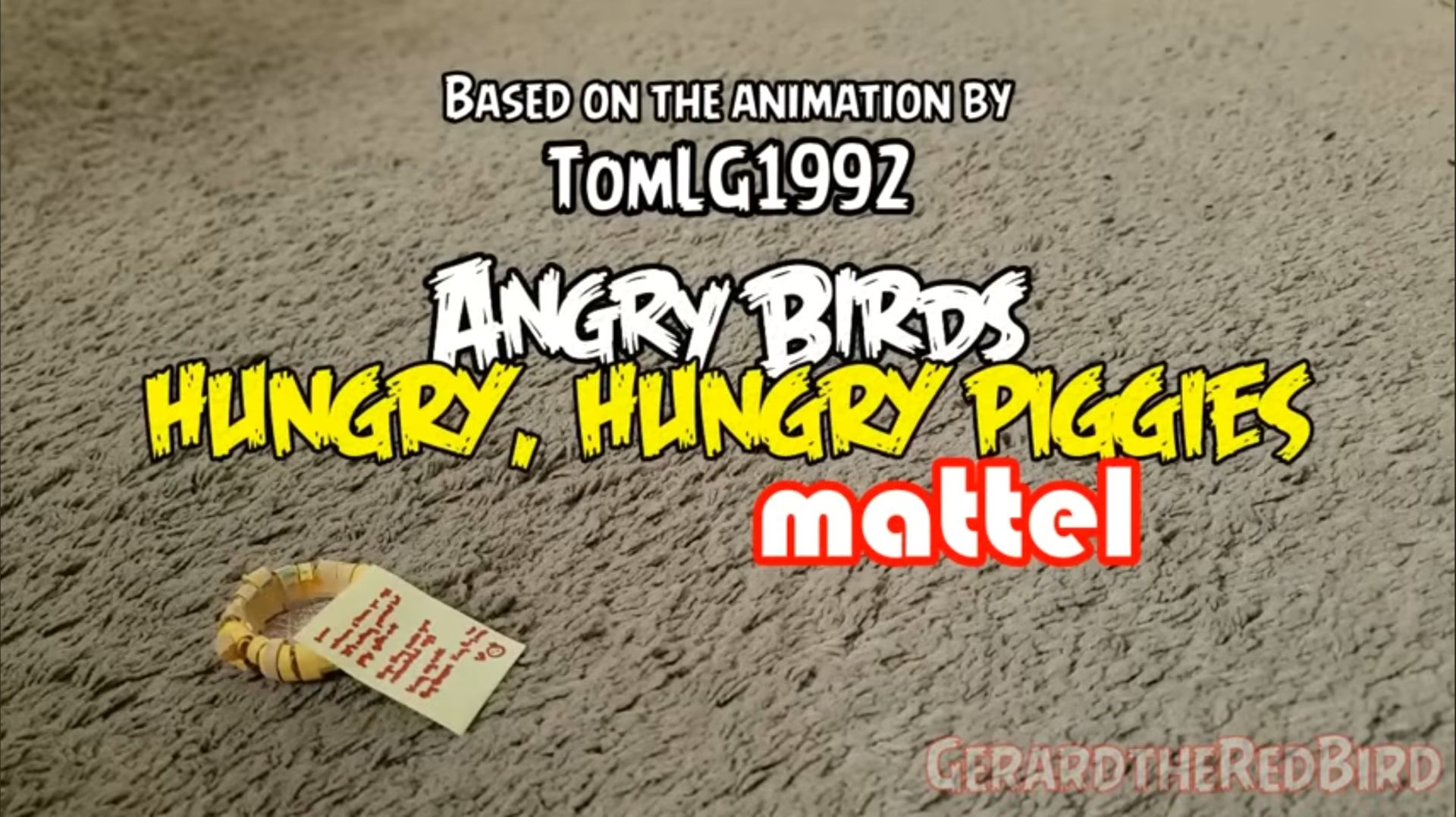 Angry birds: голодные голодные свиньи. Эпичная битва. В 3D на английском. смотреть онлайн