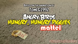 Angry birds: голодные голодные свиньи. Эпичная битва. В 3D на английском.