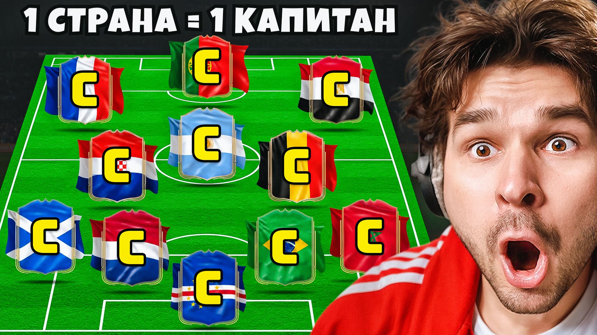 1 Капитан Каждой Страны Чемпионата Мира