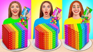 Геометрический Челлендж с Едой # Смешные Моменты с Jelly DO Challenge