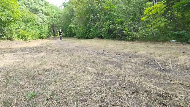 катаемся на дёрт великах часть 2 надёрт трассе