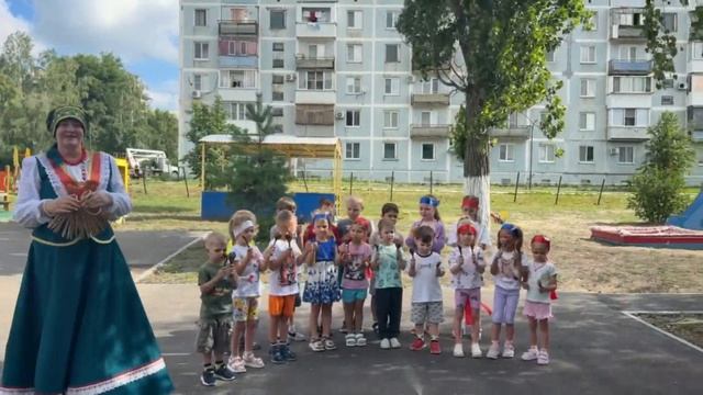 В детском саду «Светлячок» прошла неделя, посвященная русскому фольклору