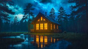 ☔️ ШУМ ДОЖДЯ И ЛЕГКИЕ РАСКАТЫ ГРОМА ДЛЯ СНА ✨ УСПОКАИВАЮЩИЙ ЗВУК ДОЖДЯ ✨ ЗВУКИ ПРИРОДЫ ДЛЯ СНА
