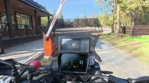 Поездка до Черной Скалы, Не взял VOGE DS625X на саму гору. Но виды...