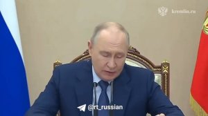 ‼️🇷🇺 Путин заявил о полной самостоятельности России в производстве материалов для вооружений