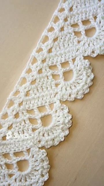 Ажурное ЛЕНТОЧНОЕ КРУЖЕВО. Вязание крючком мастер-класс _ How To Crochet Lace Tape Ribbon