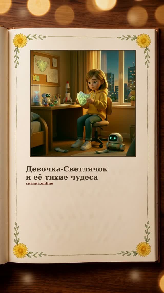 Девочка-Светлячок | Сказка про супергероиню 6–8 лет