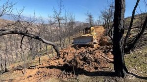You Think It’s Easy… Until the Rock Hits.  Extreme Dozer  Road Opening