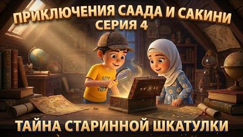 4 Серия.МУЛЬТСЕРИАЛ: ПРИКЛЮЧЕНИЯ СААДА и САКИНЫ.Тайна старинной шкатулки | ПроДинМедиа | ProDinMedia смотреть онлайн