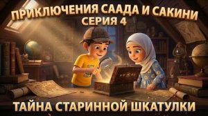 4 Серия.МУЛЬТСЕРИАЛ: ПРИКЛЮЧЕНИЯ СААДА и САКИНЫ.Тайна старинной шкатулки | ПроДинМедиа | ProDinMedia