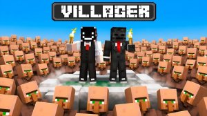 Я Воссоздал ЦИВИЛИЗАЦИЮ 1 000 000 Villager Но Меня Не СУЩЕСТВУЕТ в Майнкрафте Grox