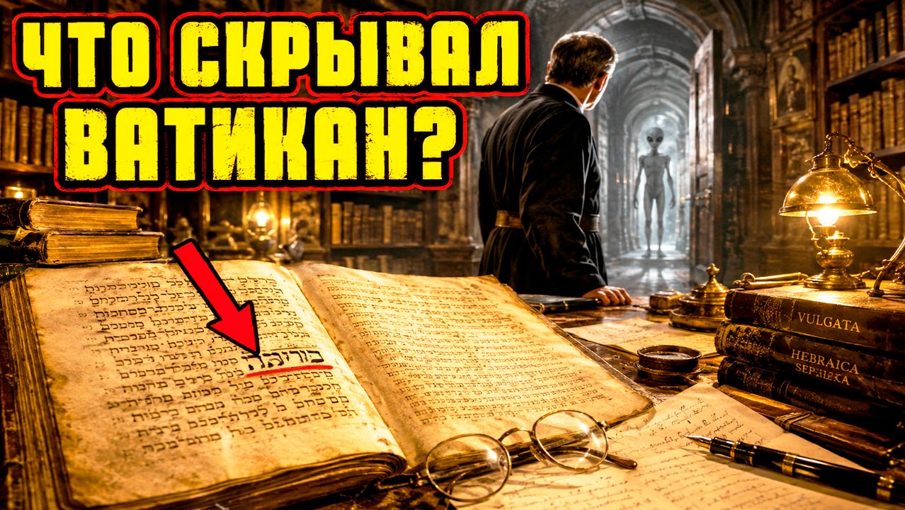 Переводчика Ватикана уволили после трактовки древнего слова как намёк на пришельцев? смотреть онлайн