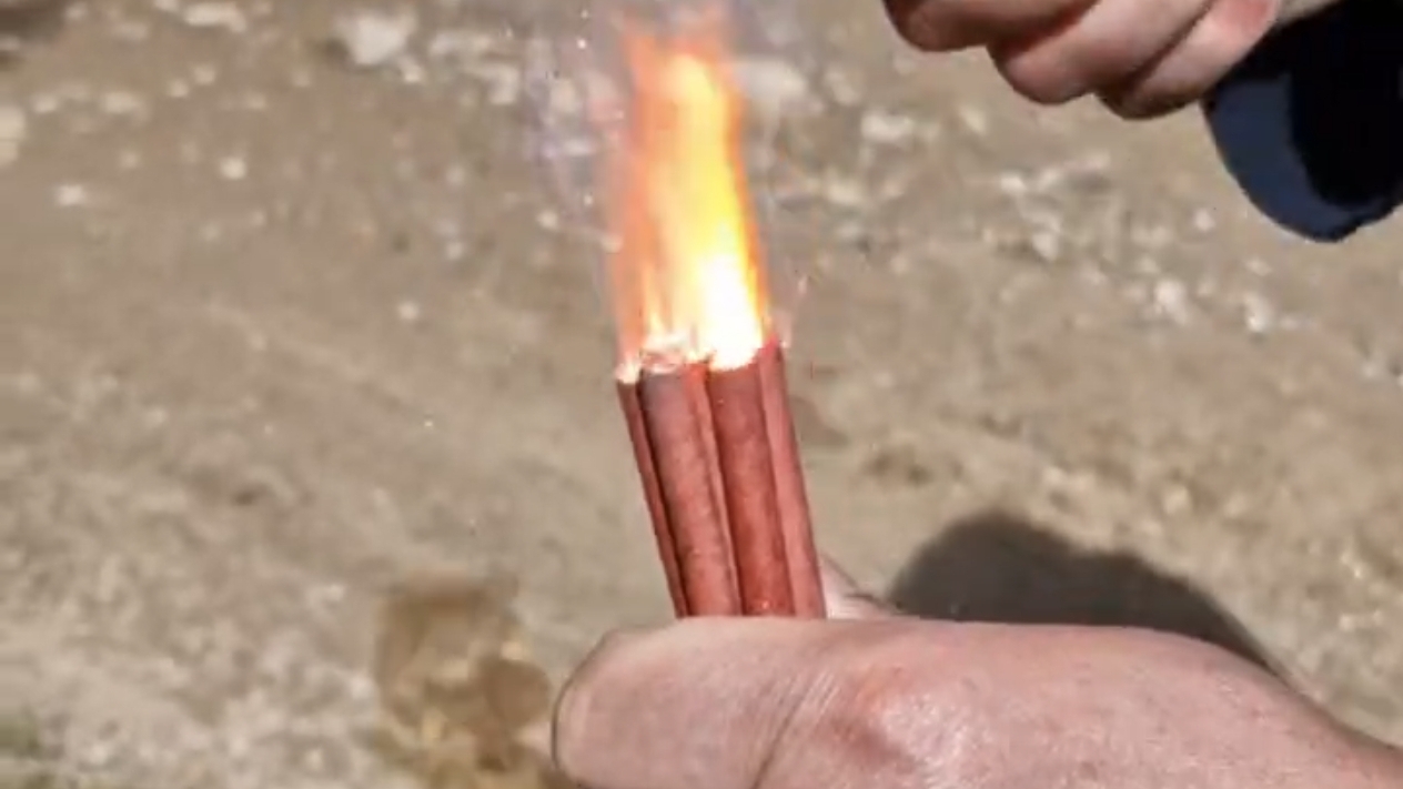 ЭКСПЕРИМЕНТ💥 СВЯЗКА ПЕТАРД