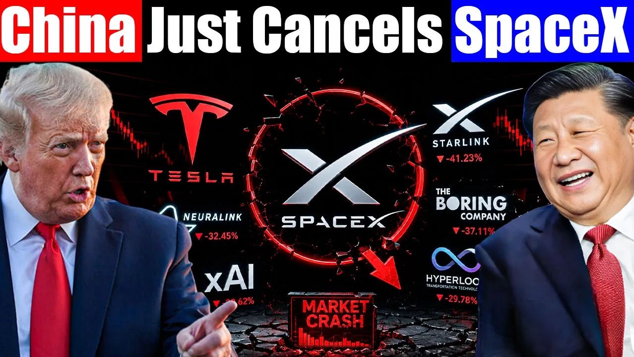 China Blocks Tesla and SpaceX's $2.9 Billion Plan — America Can't Stop It смотреть онлайн