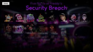 все скримеры в игре Five Nights at freddy's Security Bridge