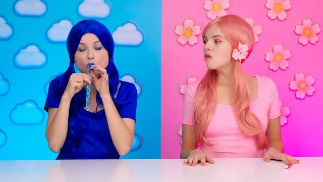 Геометрический Челлендж с Едой с DaZaZa Challenge смотреть онлайн