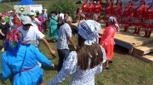 МАРИЙСКИЕ ЧАСТУШКИ И ТАНЕЦ в исп. У«ЖАРА. Видео Василия Хайбуллина