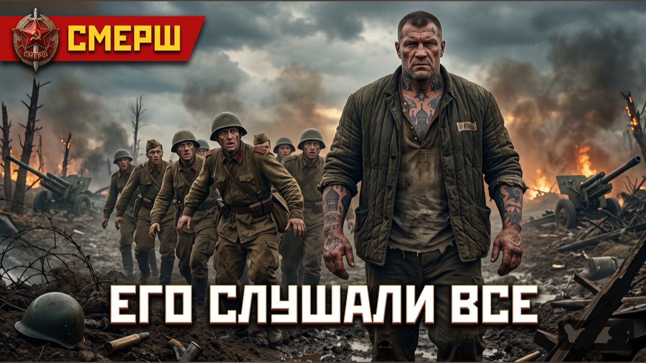СМЕРТНИКИ ОТКАЗАЛИСЬ ИДТИ В АТАКУ... ПОКА НЕ ЗАГОВОРИЛ ЛАГЕРНЫЙ АВТОРИТЕТ смотреть онлайн