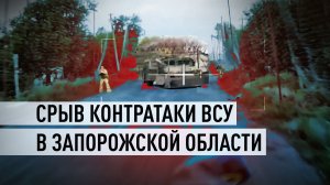 ВС РФ сорвали подготовку ВСУ к контратаке в Запорожской области