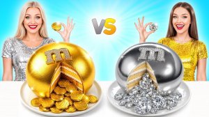 Укрась Торт Челлендж Золотой vs Серебряный # Простые Кулинарные Рецепты от Multi DO Challenge