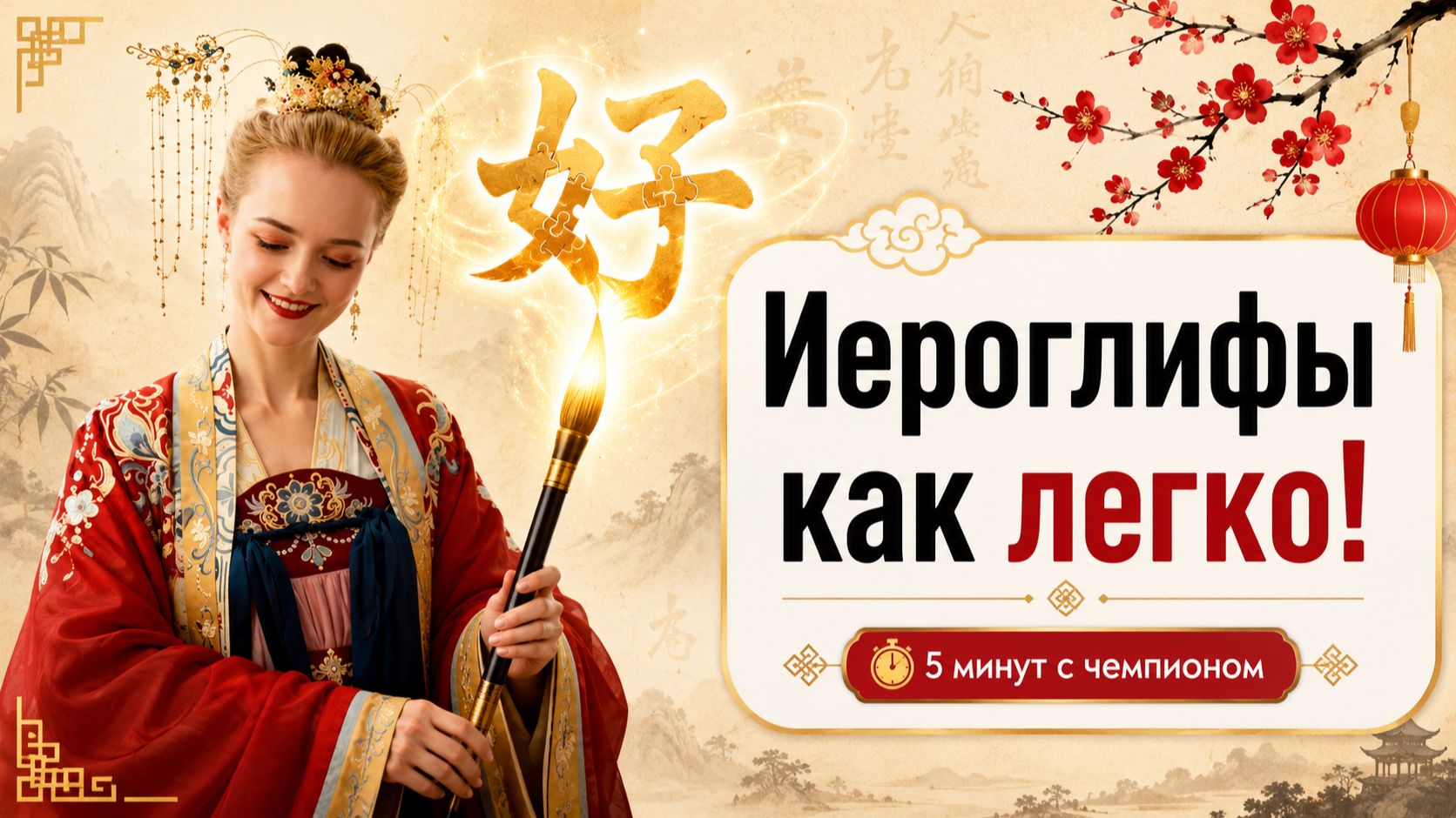 Иероглифы для начинающих: с нуля до системы за 5 минут | Школа китайского | Twins Chinese смотреть онлайн
