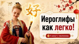Иероглифы для начинающих: с нуля до системы за 5 минут | Школа китайского | Twins Chinese
