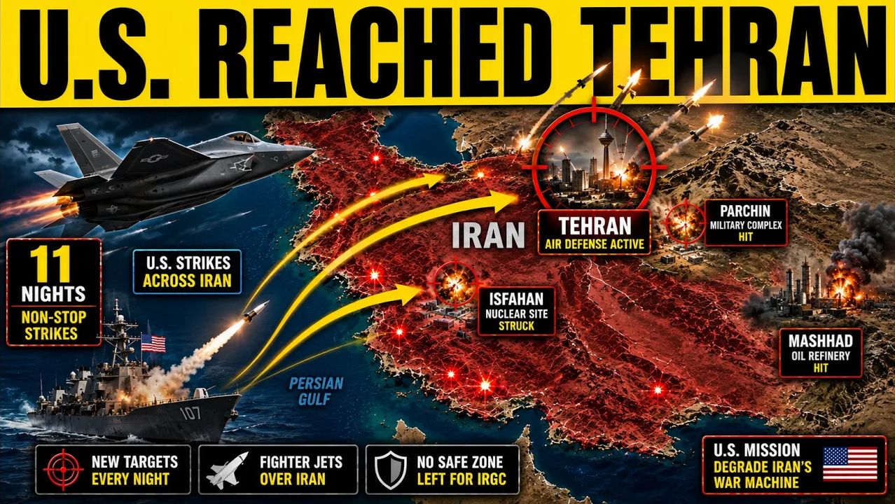 HUGE U.S. Attack Across Iran - IRGC Air Defence Activated In Tehran смотреть онлайн