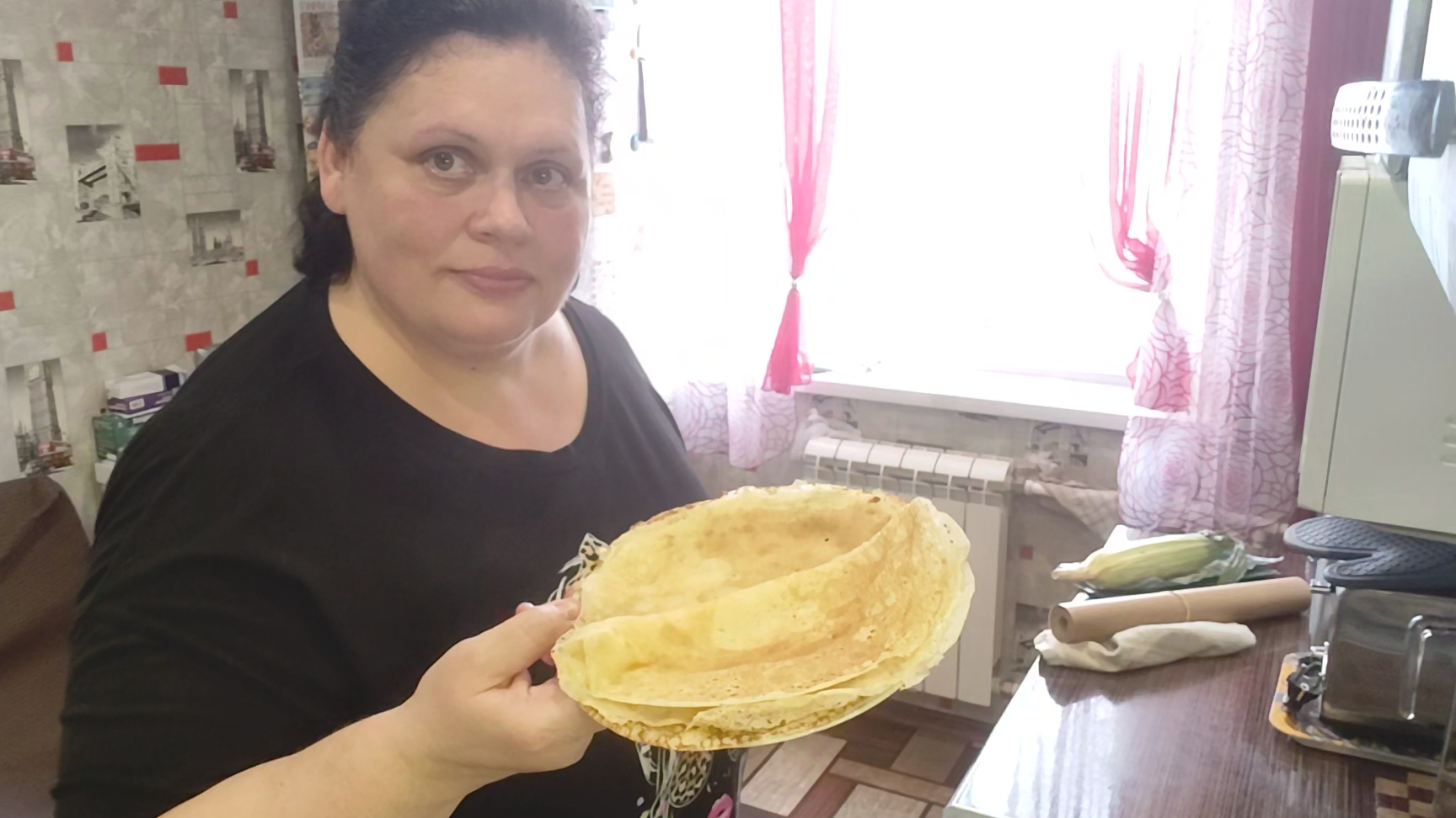 Напекла блинов/Прогулка/ Купили сушилку/