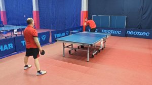 соплематч Лыков С. (749) - Чирков А. (733) настольный теннис 13.07 турнир в Санкт-Петербурге