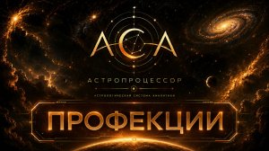 Профекции в АСА | Годовые, месячные и суточные профекции для точного прогноза