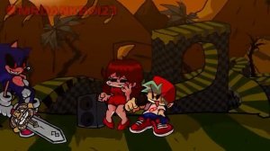Sonic's Slaughter - FNF Mario's Madness Sonic.exe Mix | Russian dub |  @mrdankboi23