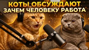 Подкаст Котов # Зачем человеку работа#