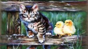 Пастели  художника Марины Юкиш.