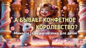 А бывает конфетное королевство? Сказка-песенка для детей | Мамастя