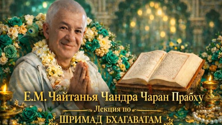 23.07.2026 Шримад-Бхагаватам 5.24.26. Е.М. Чайтанья Чандра Чаран прабху (ОМск) смотреть онлайн