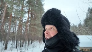 Аварийная ночевка без всего в промерзшем доме под землей