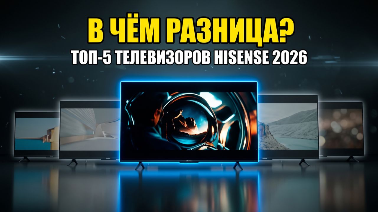 ТОП-5 Телевизоров Hisense 2026: В Чём Разница смотреть онлайн