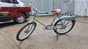 Дальний родственник твоей БЕНЗОПИЛЫ. Велосипед Husqvarna M42.
