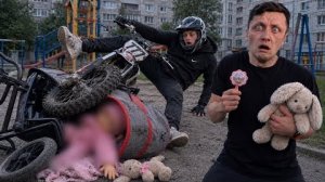 ШКОЛЬНИК НА ПИТБАЙКЕ СБИЛ МОЕГО ДРУГА С ДОЧКОЙ И ПОЗВАЛ НЕДЕКВАТНОГО БАТЮ ПОСЛЕ ДТП