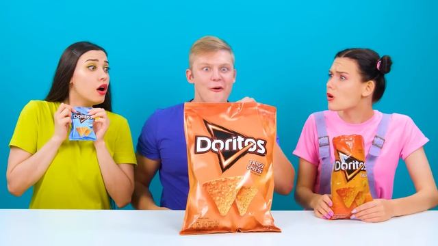 Большая, Средняя или Маленькая Тарелка Челлендж от Fun Fun Challenge смотреть онлайн