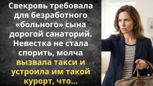 Свекровь взвыла через месяц | Истории из жизни