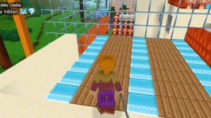 показала свой дом в Block craft 3D