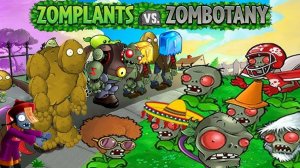 Растения против Зомби Mod Zomplant vs. Zombotany Plants vs. Zombies Survial Day (2-4 / 6)
